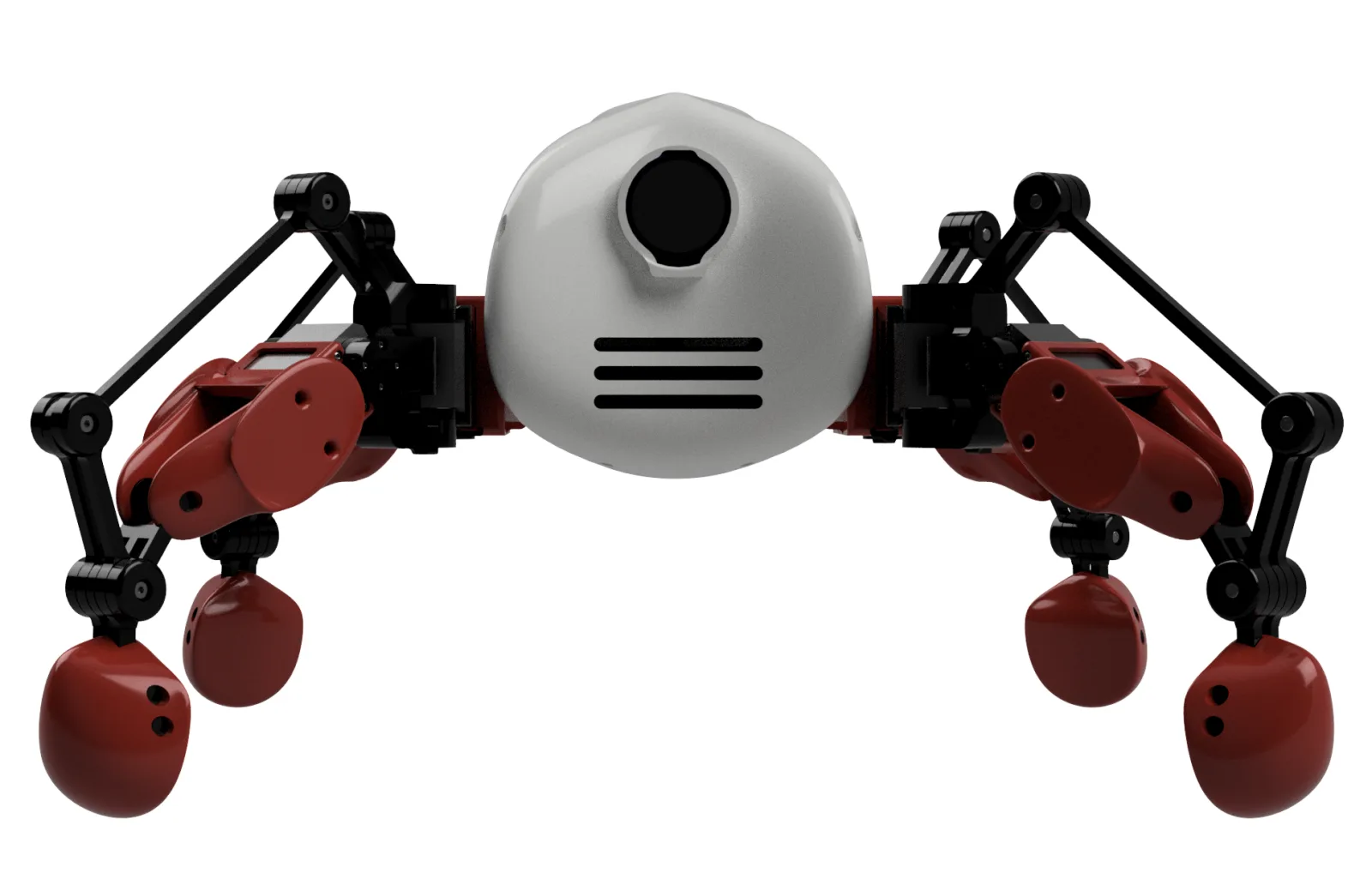Tobias quadrupedal robot render